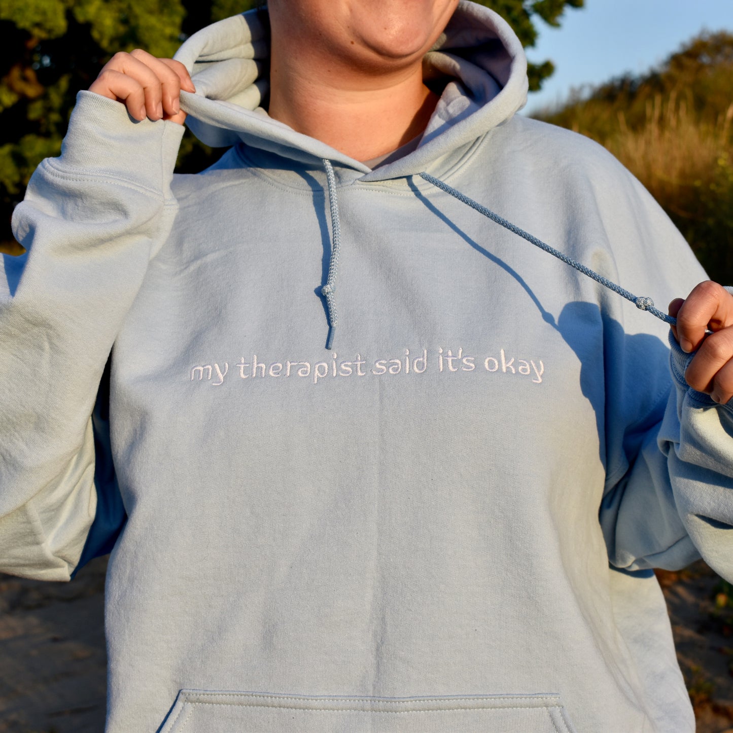 my therapist said its okay hoodie