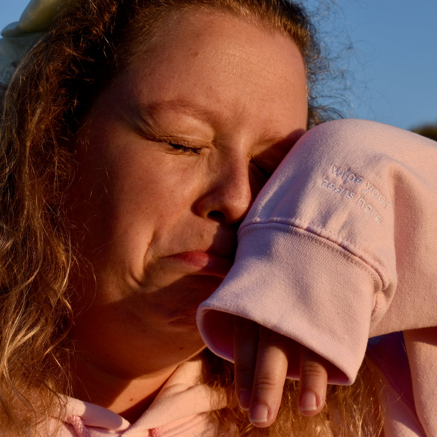 wipe your tears here hoodie