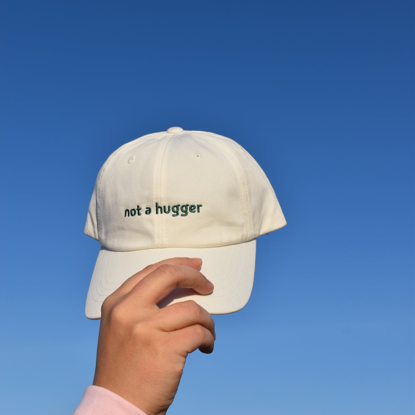 not a hugger hat